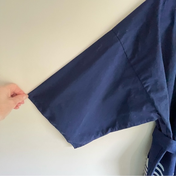 Vintage Gypsy The Clothing Collection of Pier 1 Japanese Print Kimono  Free Size - Picture 9 of 11